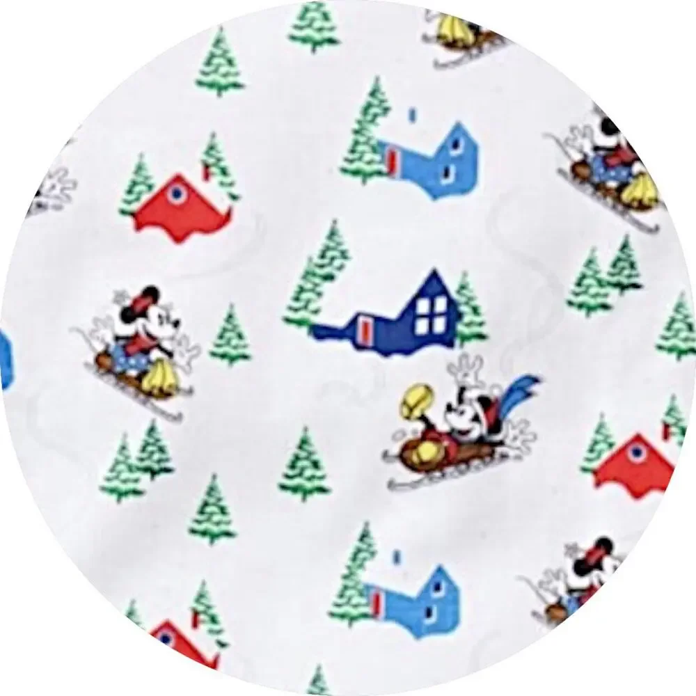 🆕 Janie and Jack Boys/Girls Disney Mickey Mouse Holiday Pajamas. Size 4. NWT